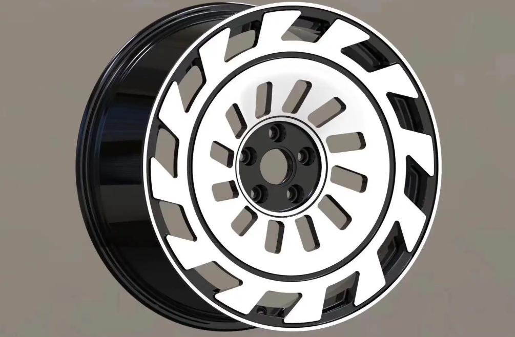 Aluminum circle for automotive wheels