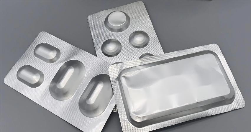 Aluminum foil pharmaceutical packaging