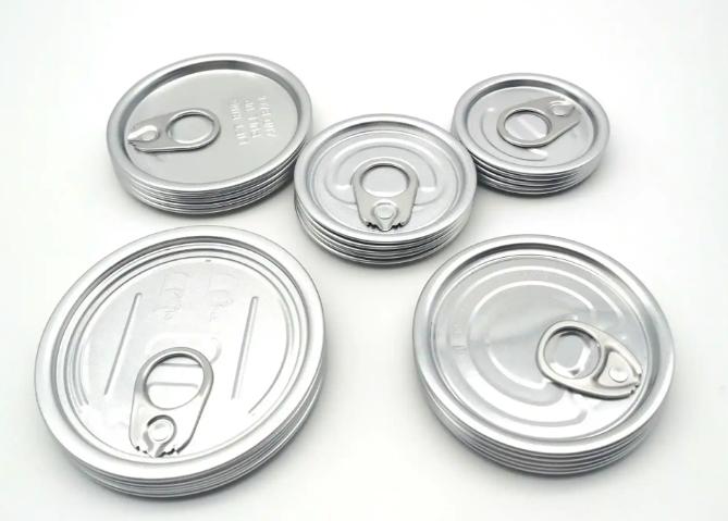 Aluminum can lid