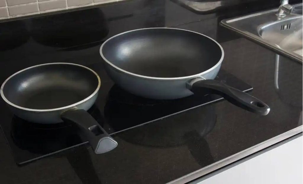 aluminium induction pan