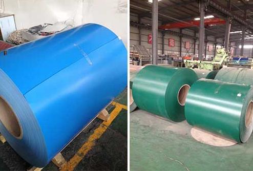 Color-Coated Aluminum Coils factory