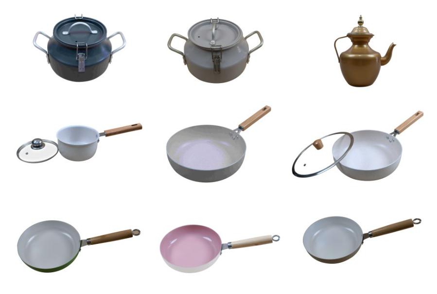 Lanren aluminium cookwares