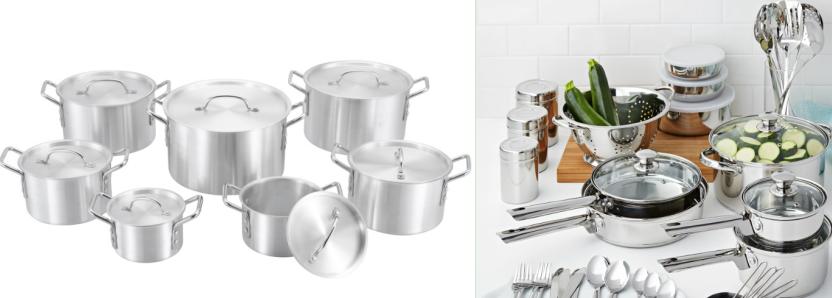 Stainless Steel vs. Aluminium Pot