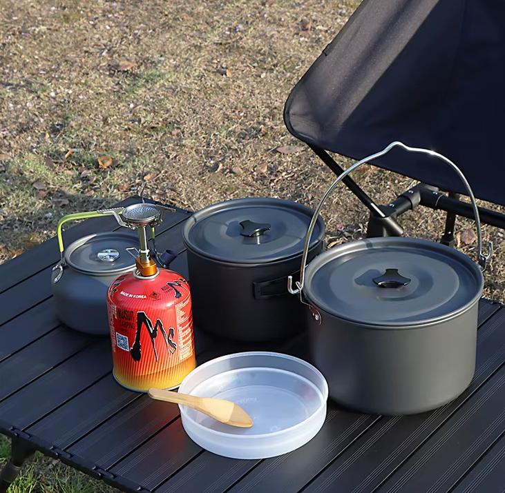 aluminum camp cookware