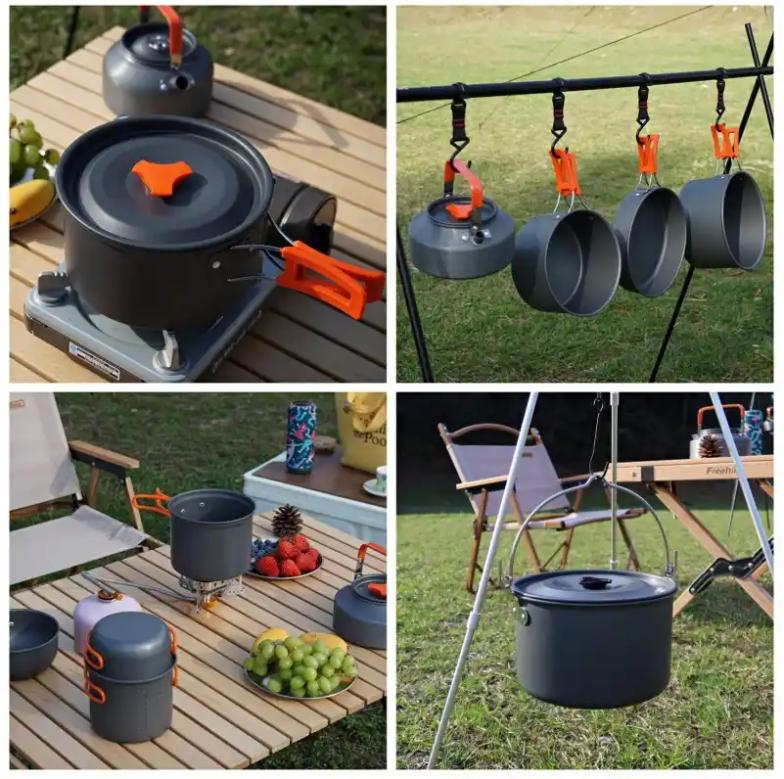 aluminum camping cookware